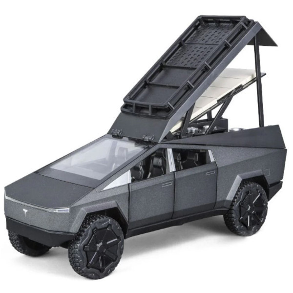ماشین بازی مدل Tesla camping مجموعه 2 عددی