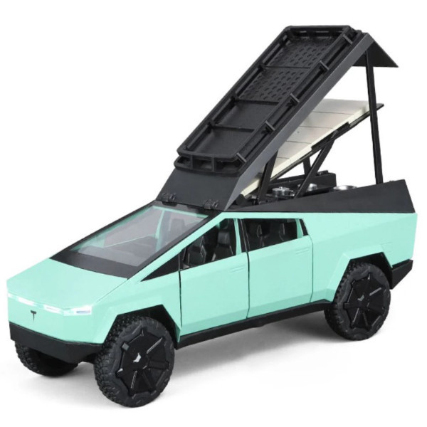 ماشین بازی مدل Tesla camping مجموعه 2 عددی